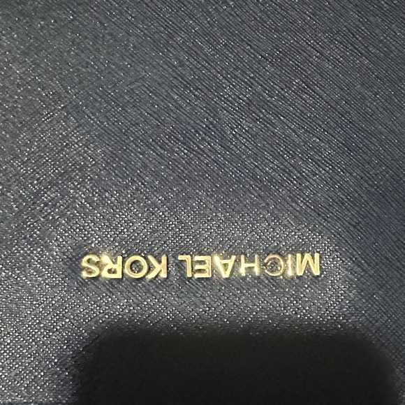 Michael Kors Dark Blue Tote Bag - Picture 5 of 10